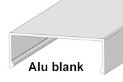 Alu blank Lagerware
