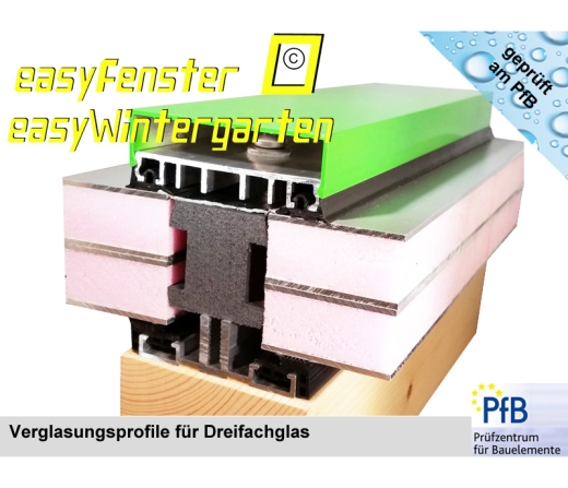 Thermoprofile für Wintergärten und Fassade