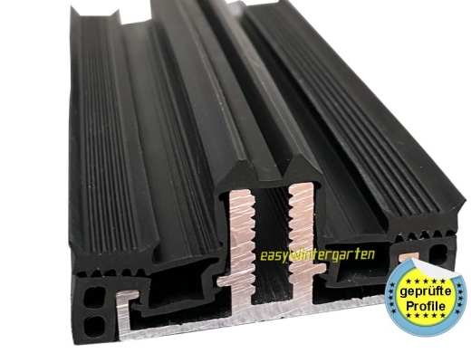 Glasauflageprofil 60 - Warmverglasung Glasauflageprofil 60 - Warmverglasung