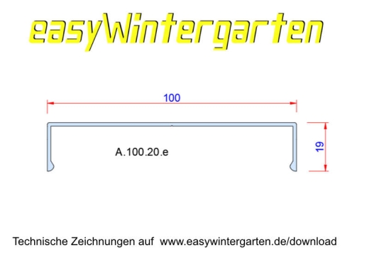 Deckprofile Wunschfarbe