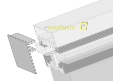 Endkappe 60 für Deckprofil A60-20 Endkappe 60 für Deckprofil A60-20