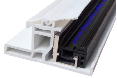 Traufprofil Glasdach mit Isolierglas als Stufenglas Traufprofil Glasdach mit Isolierglas als Stufenglas