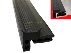 Glasauflagedichtung F.20.e EPDM schwarz für Aluauflageprofile Zuschnitt Glasauflagedichtung F.20.e EPDM schwarz für Aluauflageprofile Zuschnitt