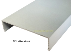 Deckprofile EV1 Alu 80- A80-20 Deckprofile EV1 Alu 80- A80-20