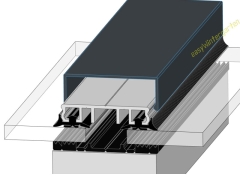 Glasauflagegummi 60 mm 3 teilig Musterset Glasauflagegummi 60 mm 3 teilig Musterset