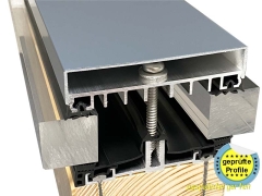 Verglasungssystem für Isolierglas bei 100mm mit AG.100.e Verglasungssystem für Isolierglas bei 100mm mit AG.100.e